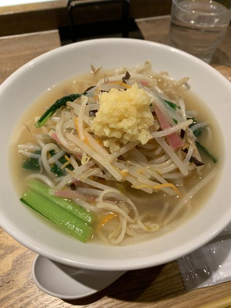 「たっぷり野菜のヴィーガンタンメン」@T’sたんたん ecute上野店の写真