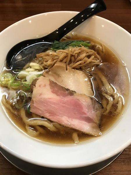 「醤油らーめん」@純手打ち だるまの写真