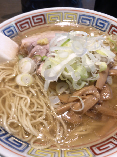 「塩ラーメン 細麺」@丸中華そばの写真