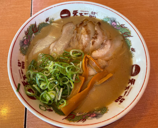 「豚トロチャーシュー麺990円」@天下一品 岐阜正木店の写真