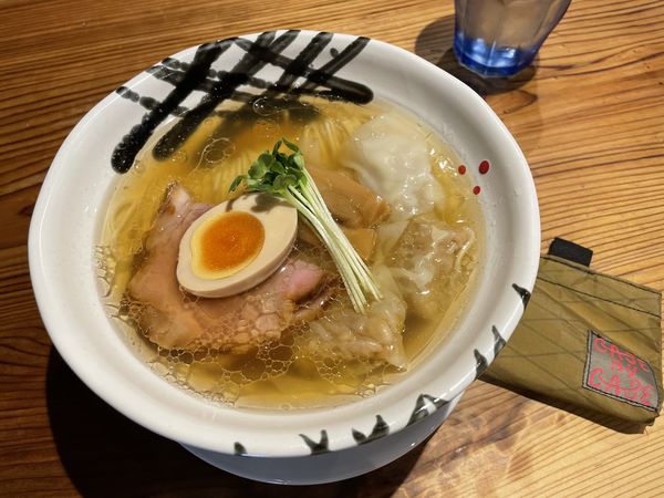 「わんたん中華そば（塩）」@いしかわやの写真