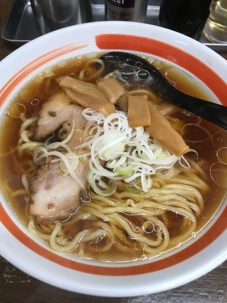 「醤油ラーメン　580円」@珍來 東金店の写真