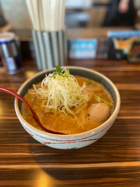 「海の味味噌味玉中華そば」@中華そば 螢の写真