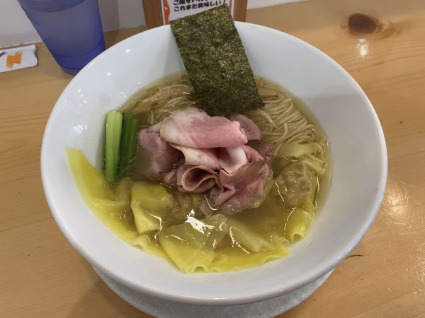 「わんたん貝の潮そば」@麺屋BISQの写真