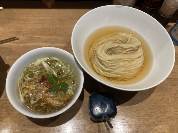 「鰹昆布水つけ麺　しお」@らぁ麺や 嶋の写真