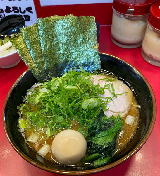 「ラーメン＋九条ねぎ」@らーめん 谷瀬家 新橋店の写真