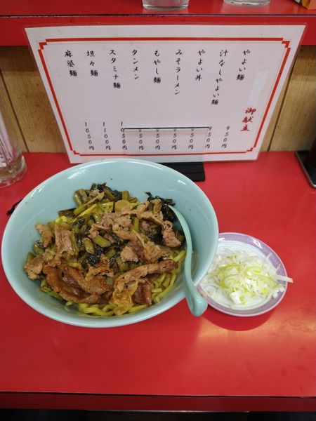 「汁なしやよい麺 950円」@築地 やよい軒の写真