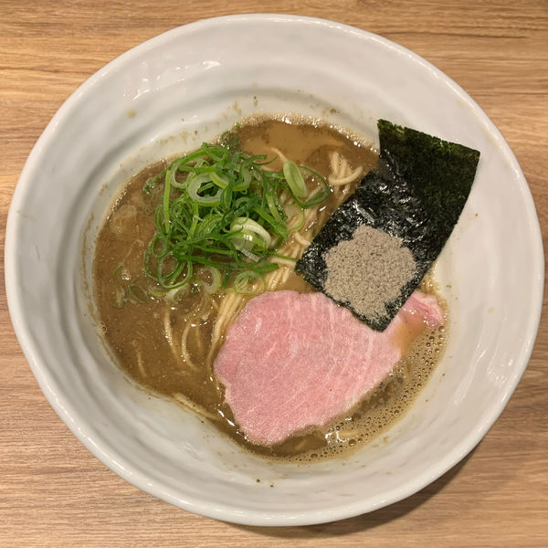 「鶏煮干そば」@鶏煮干そば 一文の写真