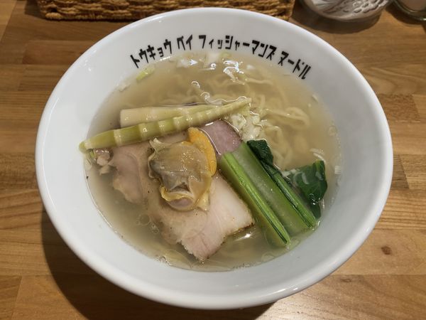 「潮らぁ麺」@Tokyo Bay Fisherman’s Noodle 茅ヶ崎店の写真