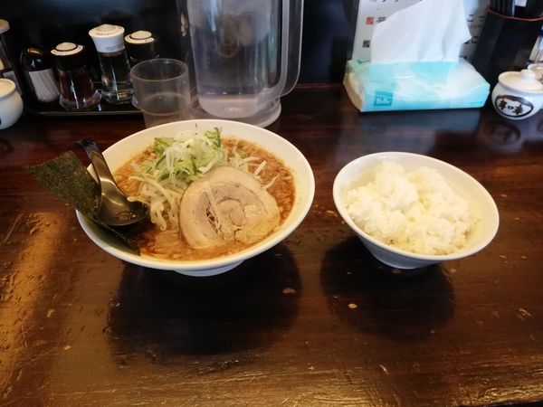「あっさりラーメン+チャーハン」@道[dou]の写真