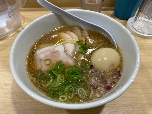 「特製中華そば(醤油)」@貝麺みかわの写真