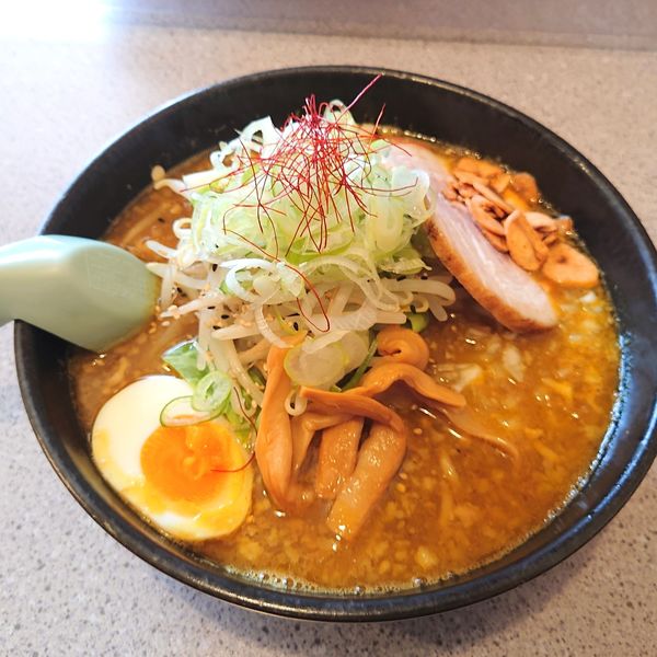 「カレーらーめん900円」@麺屋一の写真