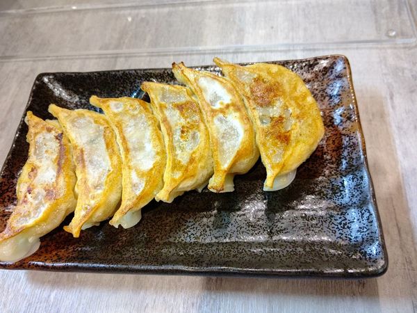 「餃子(6個)500円」@らーめん酒場 福籠 通町店の写真