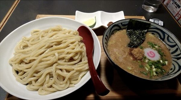 「特濃つけ麺」@茨城豚骨 とんこつ家 高菜の写真