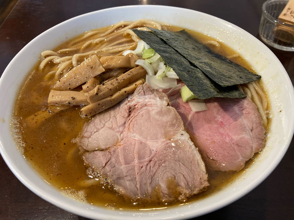 「ラーメン　1080円」@つけ麺 麦の香の写真