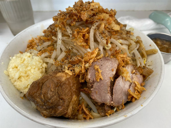 「汁なし 並」@ラーメン荘 歴史を刻め なかもず店の写真