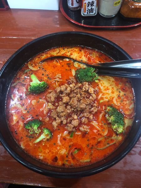 「四川麻辣麺」@四川料理 福満楼の写真