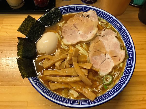 「特製中華そば 並」@魂の中華そばの写真