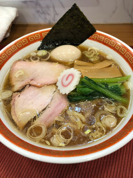 「中華そば 830円 味玉」@麺創庵 砂田の写真