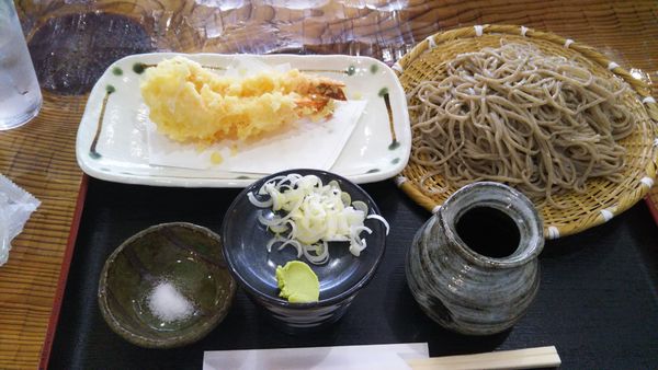 「海老天もり」@蕎麦匠 ひなたやの写真