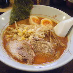 辛いおんらーめん（味噌）