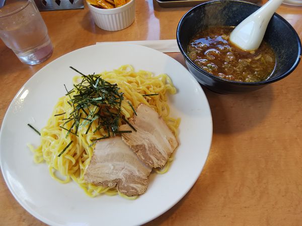 「【限定】つけ麺　（麺大盛り）」@テンホウ 松本渚店の写真