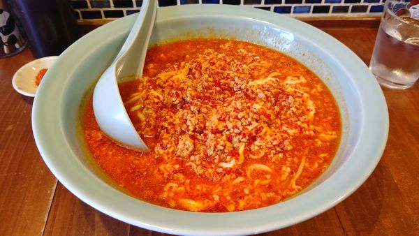 「限定川崎系タンタンメン「ニューカッパ本舗｣&焼肉丼セット千円」@ニューカッパの写真