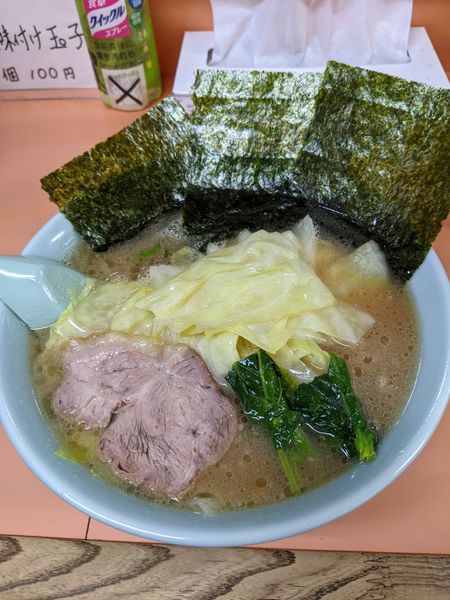 「キャベツラーメン」@梅浜亭の写真