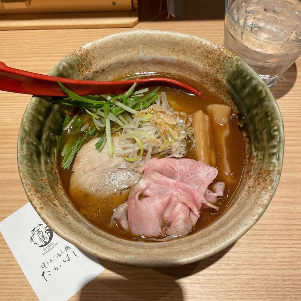 「焼きあご塩らー麺」@焼きあご塩らー麺 たかはし アトレ川崎店の写真