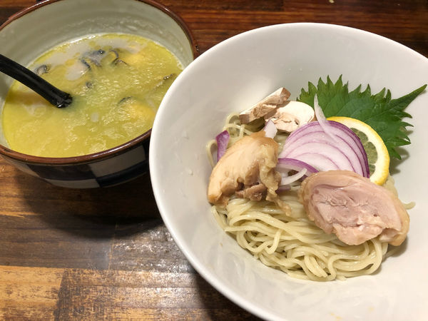 「牡蠣つけ麺」@オリオン食堂の写真