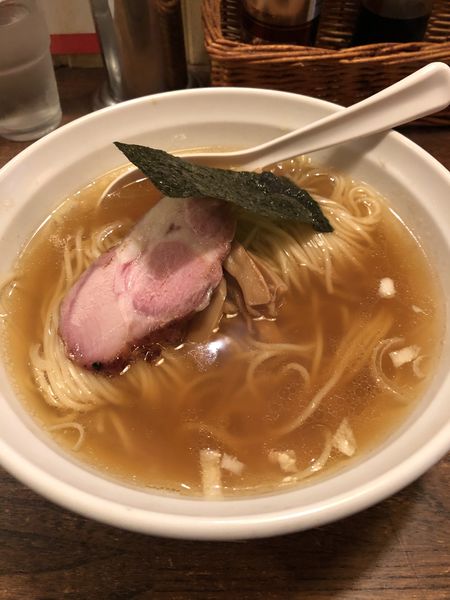 「塩らーめん850円」@荏原町しなてつの写真