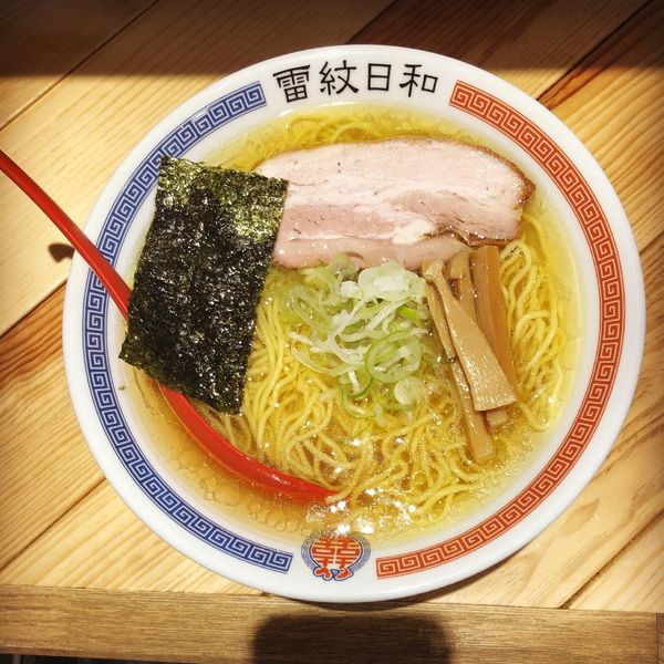 「中華そば（双喜紋【地鶏+煮干し】）」@中華そば 雷紋日和の写真