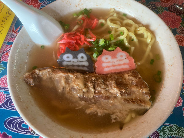 「ソーキそば」@沖縄元気料理しーさーずはうすの写真