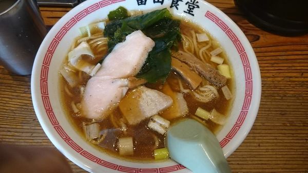 「中華そば」@松戸中華そば 富田食堂の写真