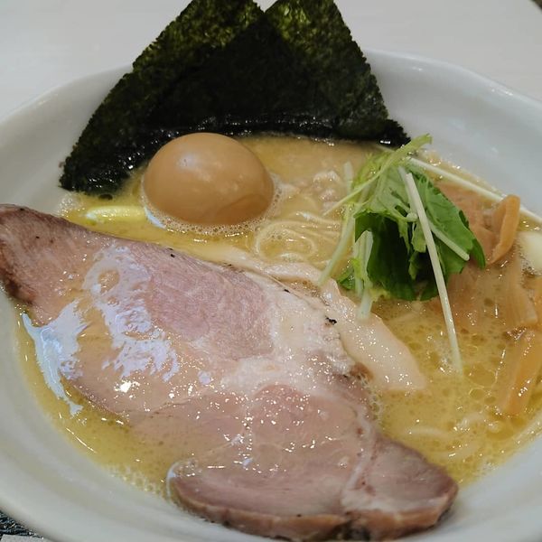 「濃厚鶏白湯」@麺処 景虎 produced by ほん田の写真