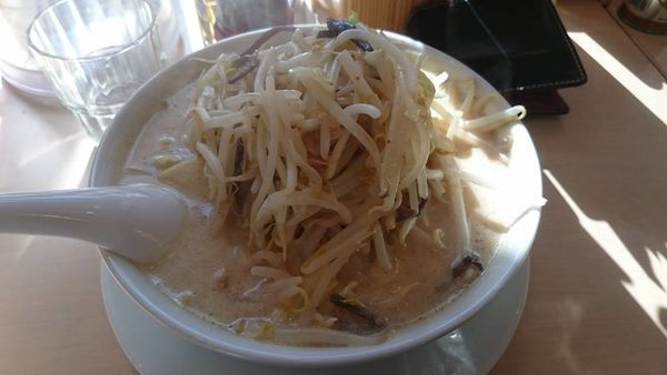 「ラーメン　こってり白味噌」@味噌らーめんの店 しなり丸の写真
