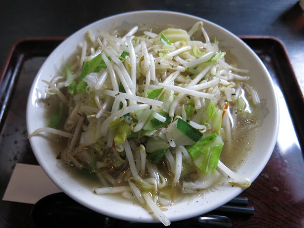 「タンメン：750円」@そば処 中田屋の写真