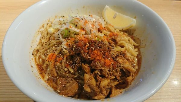 「汁なし坦々麺」@麺屋 みちしるべ 二子玉川本店の写真