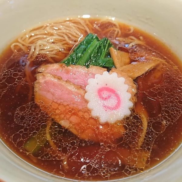 「芳醇鴨そば」@銀座 鴨そば 九代目 けいすけの写真