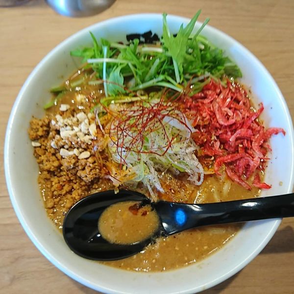 「濃厚味噌坦々麺」@らーめん 雅楽 GARAKUの写真