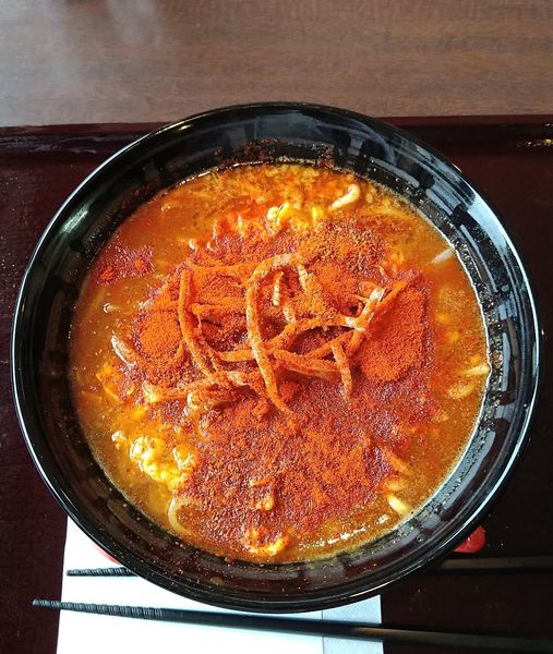 「(限定) カレー辛麺(鬼辛) 900円」@CoCo壱番屋 大府共和店の写真