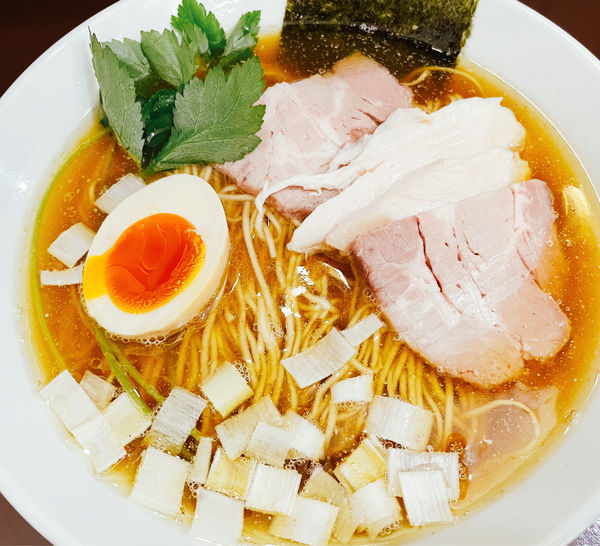 「上中華醬油990円」@中華そば うお青の写真