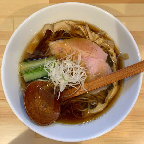 「秋刀魚醤油らあめん」@らあめん 常護の写真