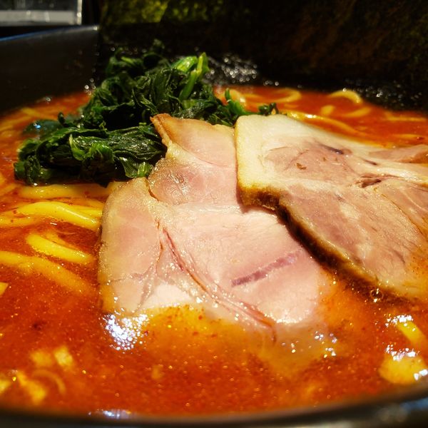 「美辛ラーメン2辛」@ラーメン 萩原家 藤沢店の写真