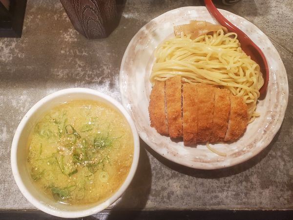 「トンカツつけ麺」@らーめん 北の大地の写真
