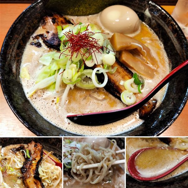 「味噌らぁめん　800円」@ゑぞ食堂の写真