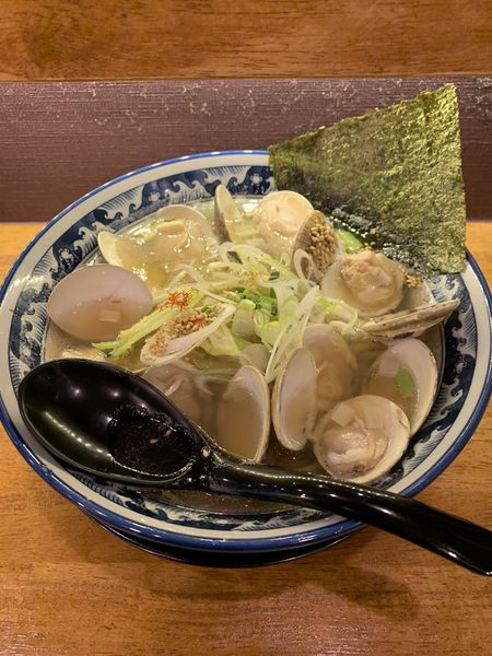「活はまぐりラーメン 1080円」@和風楽麺 四代目 ひのでや 大宮店の写真