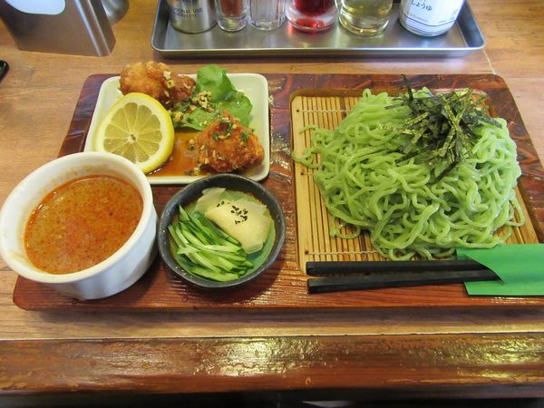 「冷しつけ麺 匠 ゴマ味(979円)」@ゆきむら亭 神立店の写真