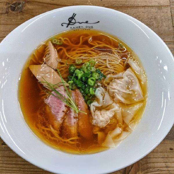 「醤油らぁ麺　1100円」@Ramen ドゥエ Edo Japanの写真