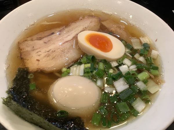 「幸村790円＋ランチ味玉80円」@麺将 武士の写真